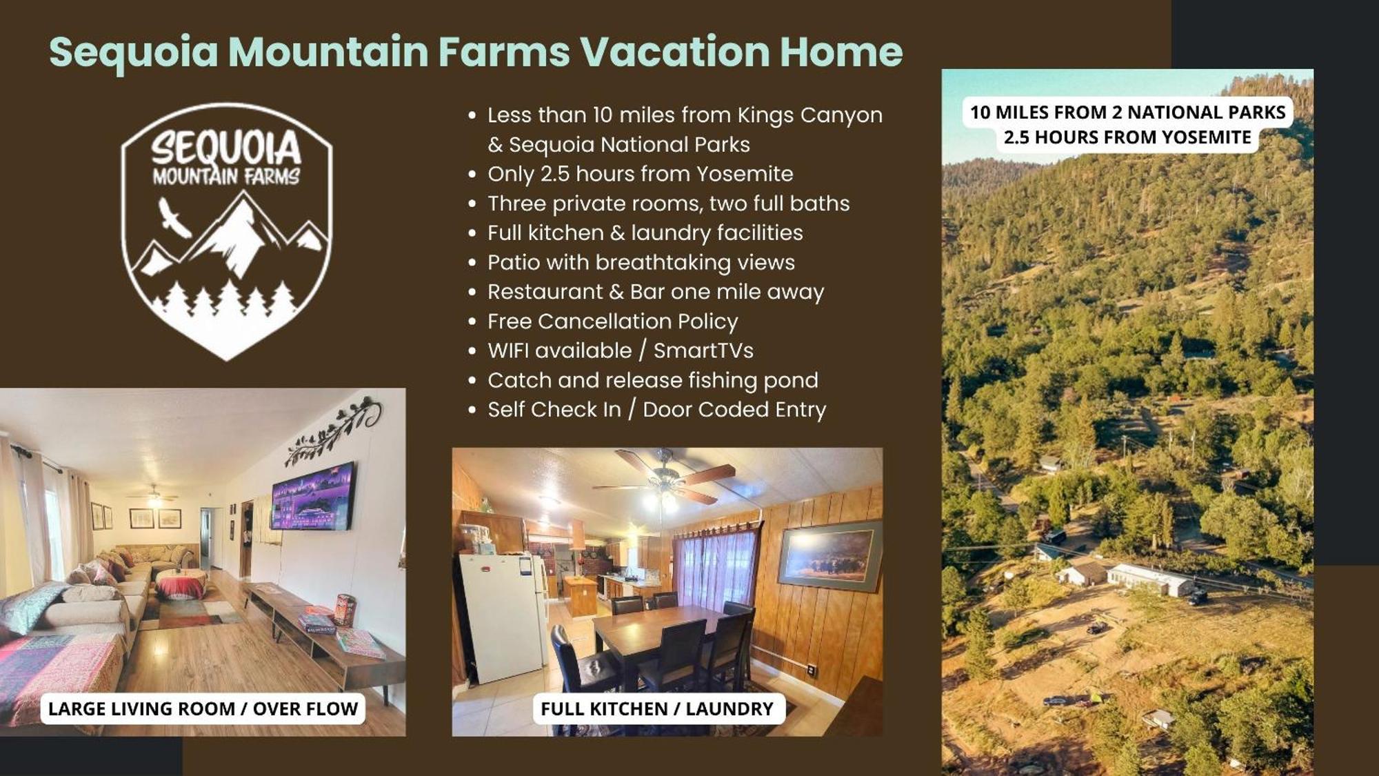 Campground At Sequoia Mountain Farms - Bring Your Own Tent Or Rv - No Bedrooms Or Beds Provided Miramonte Esterno foto